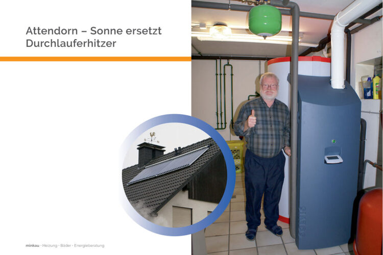 Attendorn – Sonne ersetzt Durchlauferhitzer