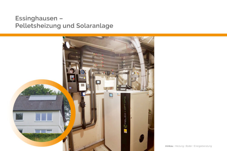 Essinghausen – Pelletsheizung mit Solaranlage