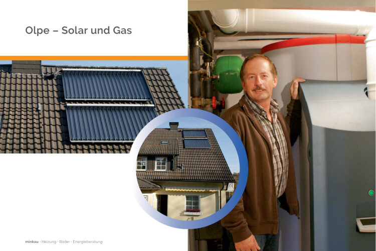 Olpe – Solarwärme und Gasheizung